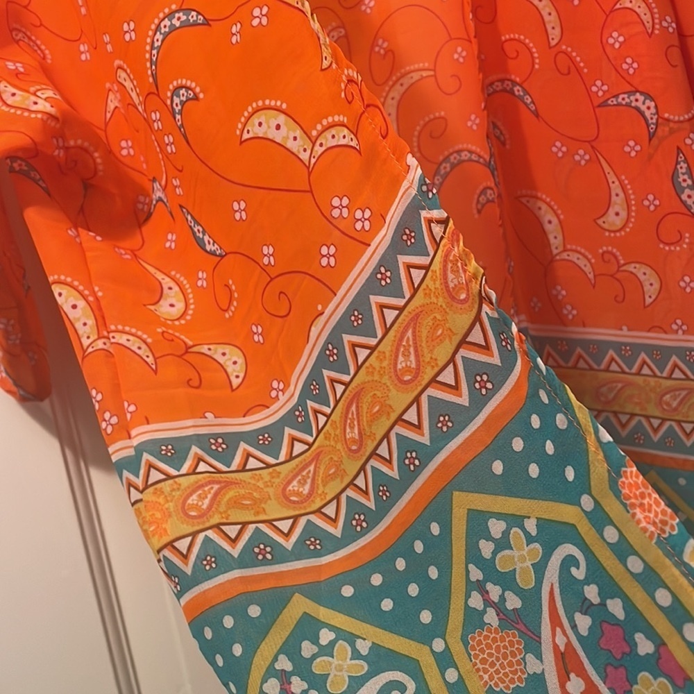 Boho Kimono NWOT - Picture 2 of 3